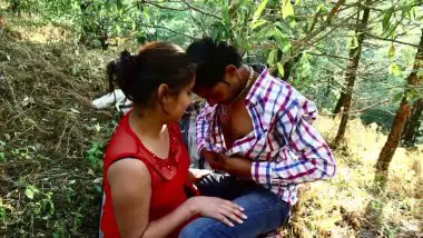 Desi sex mms of Mumbai girl says in outdoor park JALDI KARO KOI DEKH LEGA