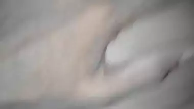 Desi chick riding dick of her colleague during a weekend trip