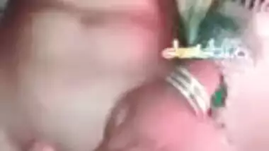 Cute girl takes cock on her pussy