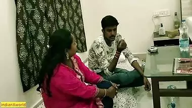 Compromise Sex With Manager!! Hardcore Sex With New Kamwali Bhabhi!!