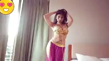 Indian naked model stripping and showing off assets