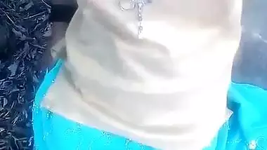 Tamil Village Girl Out Door Fucked and Bf Cum on her Pussy