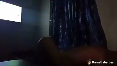 Guy enjoys cricket and GF’s pussy together in Indian porn