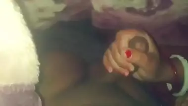 Indian Wife Giving Handjob To Her Husband Brother Inside Blanket And Talking About Sizes Of Their Private Parts - Devar Bhabhi