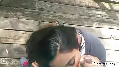 Indian fijian babe taking facial from BF