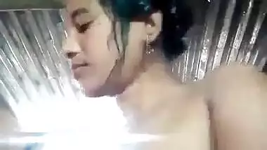 Married Village Bhabi After Bath Changing