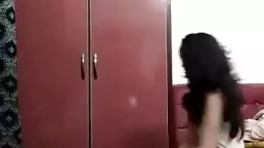 Amateur Indian Girl Nude Selfie With Her Boyfriend