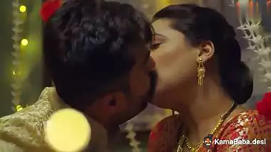 Sexy actress’s suhagrat sex scene from an adult web series