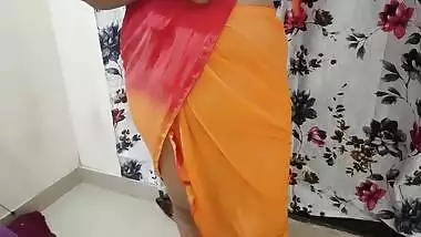 Desi Village Bhabhi Changing Her Clothes In Bedroom With Camera On