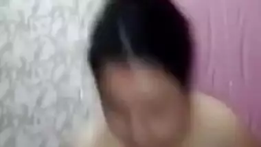 Indian Chubby Aunty Bathing Selfie