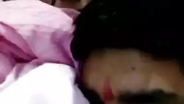 Desi lovers boobs sucking act on cam