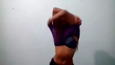 Sexy cute naked dance and fingering video of desi girl