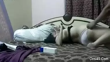 Desi Wife Cries At First Anal