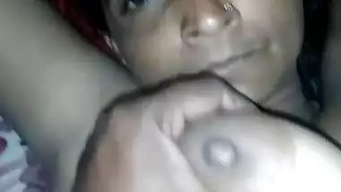 Village wife naked boobs and pussy exposed