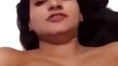 Indian wifey rubbing her pussy