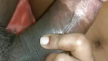 Desi play with cock (semi)