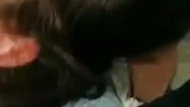 Sexy Telugu Wife Enjoying Her Boyfriend Playing With Boobs