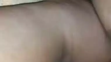 Deepthroat dick sucking by south Indian wife