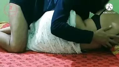 Busty Indian Wife Seducing In White Saree! (part-2)