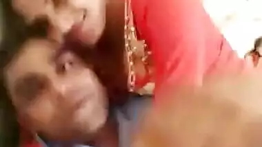 Desi couple enjoying sex in Bedroom