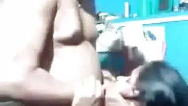 Desi couple nude blowjob sex on video call
