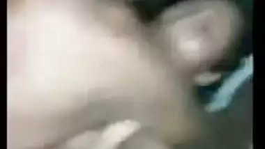 Skinny gal enjoys XXX threesome with Desi guys in scandal MMS video