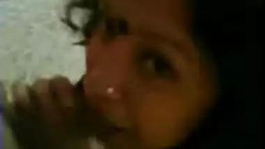 Sexy indian House Wife's BJ , home made fucking