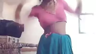 Young man set a camera to film his loved Desi woman with naked XXX tits