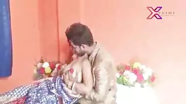 Indian couple wedding night XXX sex movie