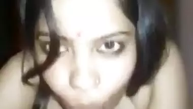 Cutte Bhabi BJ to Lover