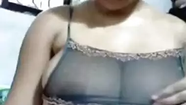 Indian striptease on webcam.