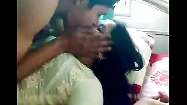 College girl Rathi smooch and foreplay with bf