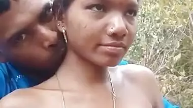 Desi Village Couple Outdoor Fun