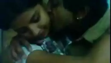 Cute Marathi college girl lovely sex with classmate