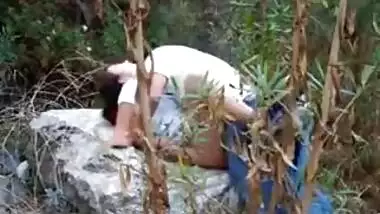 Outdoor fucked hot indian XXX teen girlfriend