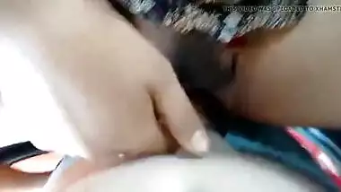 Telugu girl in car