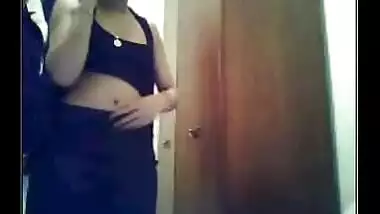 Horny Amateur Bangalore Girlfriend Having Phone Sex With Lover