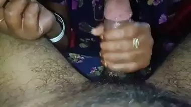 Indian Tamil aunty giving best blowjob with honey