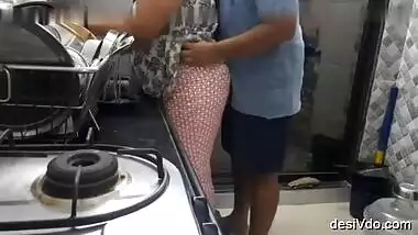 Big Ass Wifee Fuck by U’ncle Hard at Kitchen