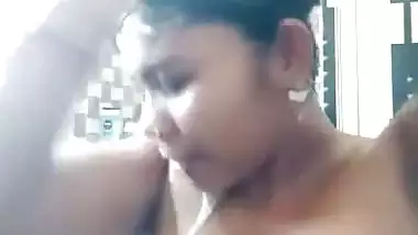 Head bath nude shower with camera recording of GF