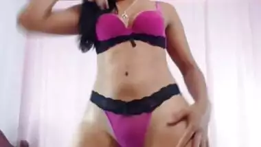 sexy bhabhi on live cam show in lingerie