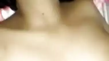 Naked Desi girlfriend spreads legs for dude's XXX boner in POV vid