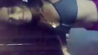 Sexy Muslim Girl Stripping For Brother