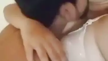 Small boobs girlfriend viral sex video with lover