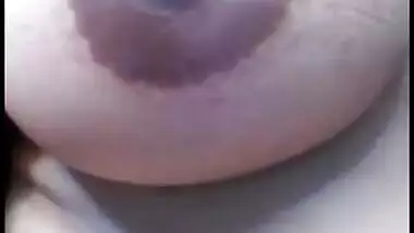 Desi bhbai show her big boob and pussy selfie cam video