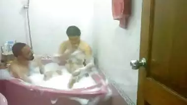 desi bhabhi taking bath with husband's elder brother