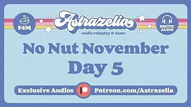 No Nut November Challenge - Day 5 [Masturbating] [Tasting My Cum] [Real Wet Pussy] [ASMR]