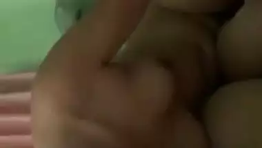 Young girl showing Naked Boobs and sucking BF dick