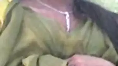 Desi college girl from UP getting her boobs pressed