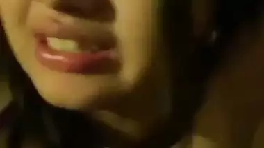 Young girl in BDSM real sex MMS with boyfriend